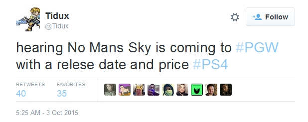 Слух: Цену и дату выхода No Man's Sky объявят на Paris Games Week