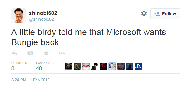 Microsoft скучает по Bungie