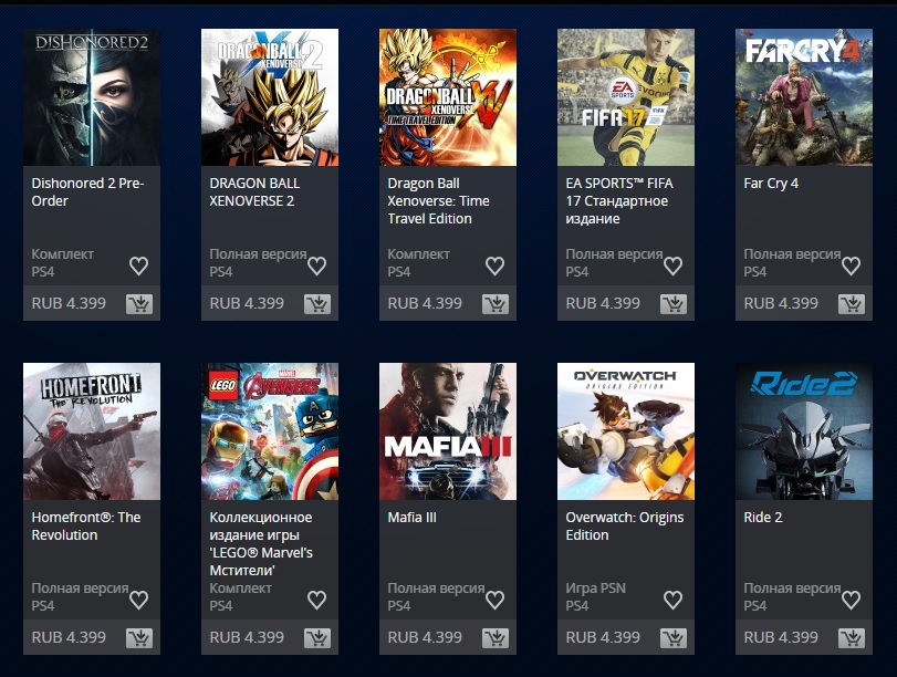 PlayStation Store повышает цены