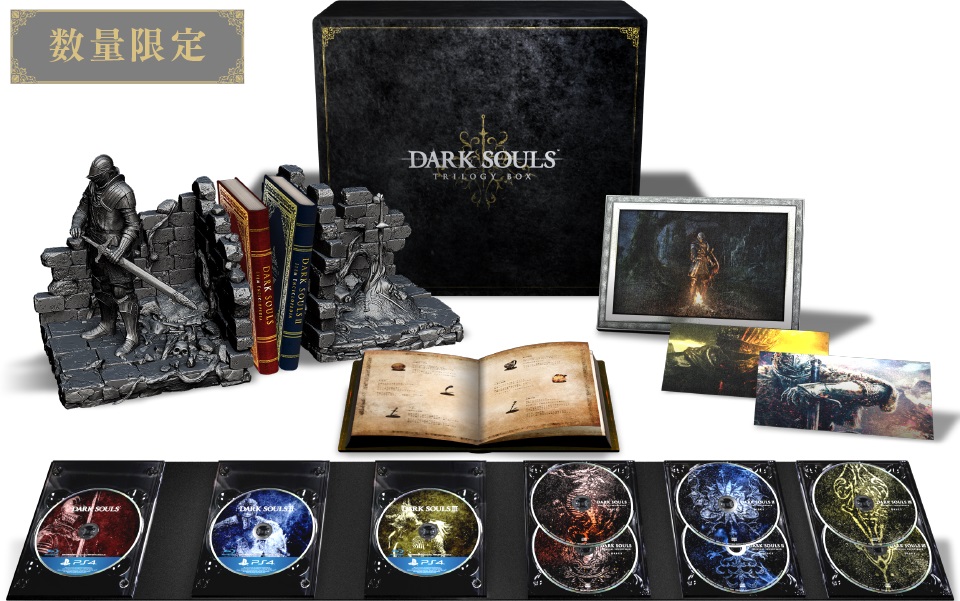 Японцам достанется коллекционное издание трилогии Dark Souls для PS4