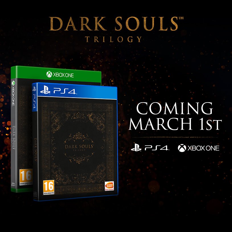Трилогия Dark Souls всё-таки доберется до европейских игроков