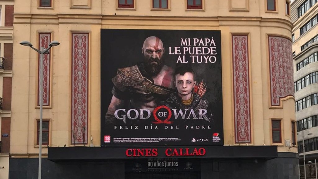В Испании стартовала рекламная кампания новой God of War