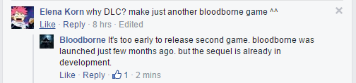 Слух: Сиквел Bloodborne находится в разработке