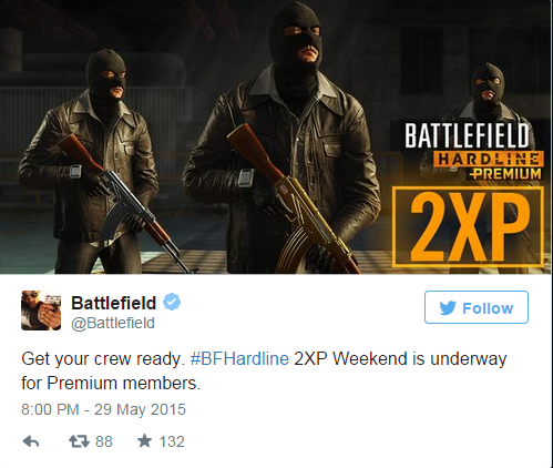 В Call of Duty: Advanced Warfare и Battlefield Hardline начались выходные двойного опыта