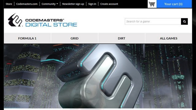 Codemasters открывает свой цифровой магазин