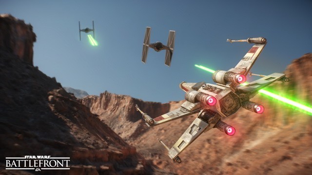 Gamescom 2015: В сети появился геймплей режима «Эскадра» в Star Wars: Battlefront 