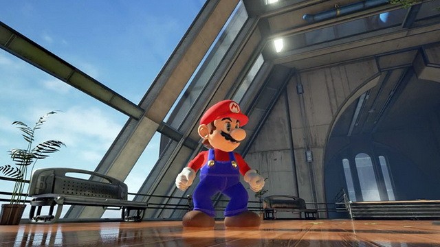 Марио демонстрирует прелести физической демки от Nvidia