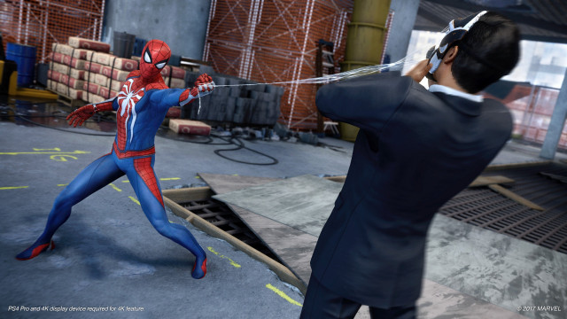 Команда Insomniac Games уже вовсю играет в Spider-Man