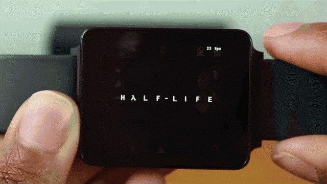 На умных часах запустили Half-Life