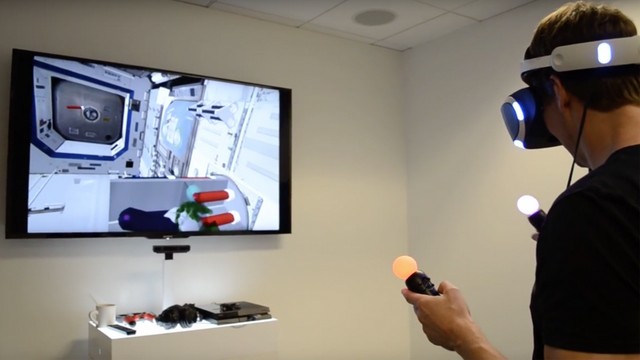 NASA пробует управлять роботами в космосе с помощью PlayStation VR