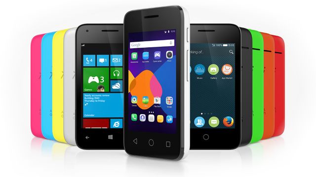 Новый смартфон от Alcatel будет поддерживать три операционные системы
