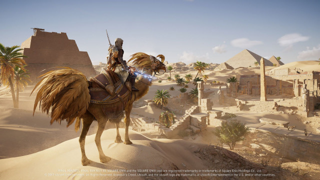 В Assassin's Creed Origins появился верблюд-чокобо