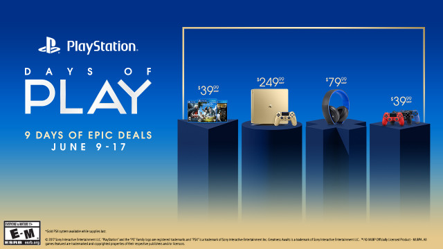 В июне Sony устроит «9 дней грандиозных скидок» на продукцию PlayStation 