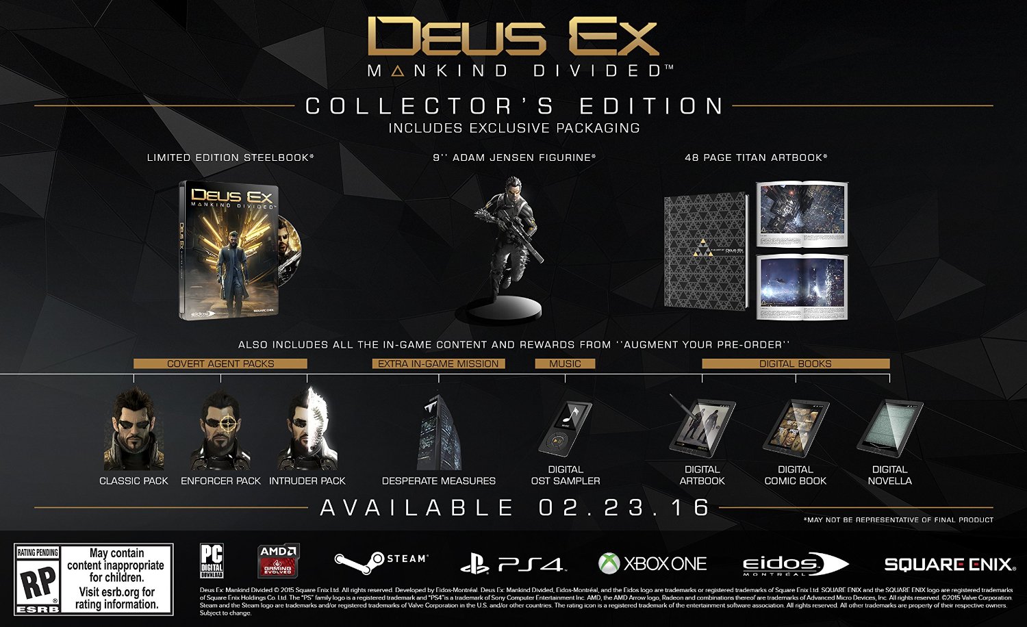 Объявлена дата выхода Deus Ex: Mankind Divided