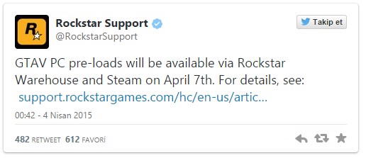 Rockstar позволит PC-игрокам предзагрузить GTA V
