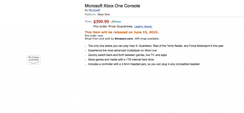 В сети появился бандл Xbox One с жестким диском в 1TB и новым контроллером