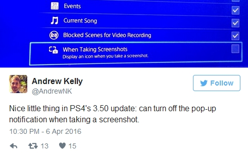 Что скрывает обновление 3.5 для PlayStation 4?