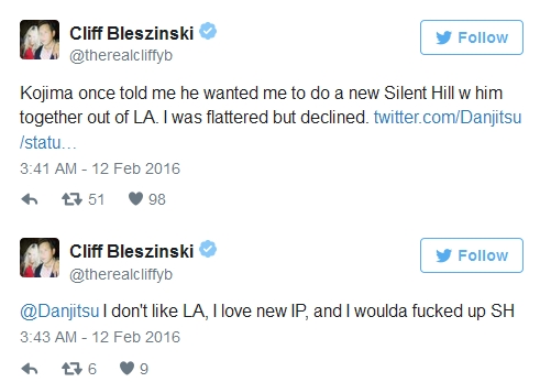 У Клиффа Блежински был шанс «испортить» Silent Hills
