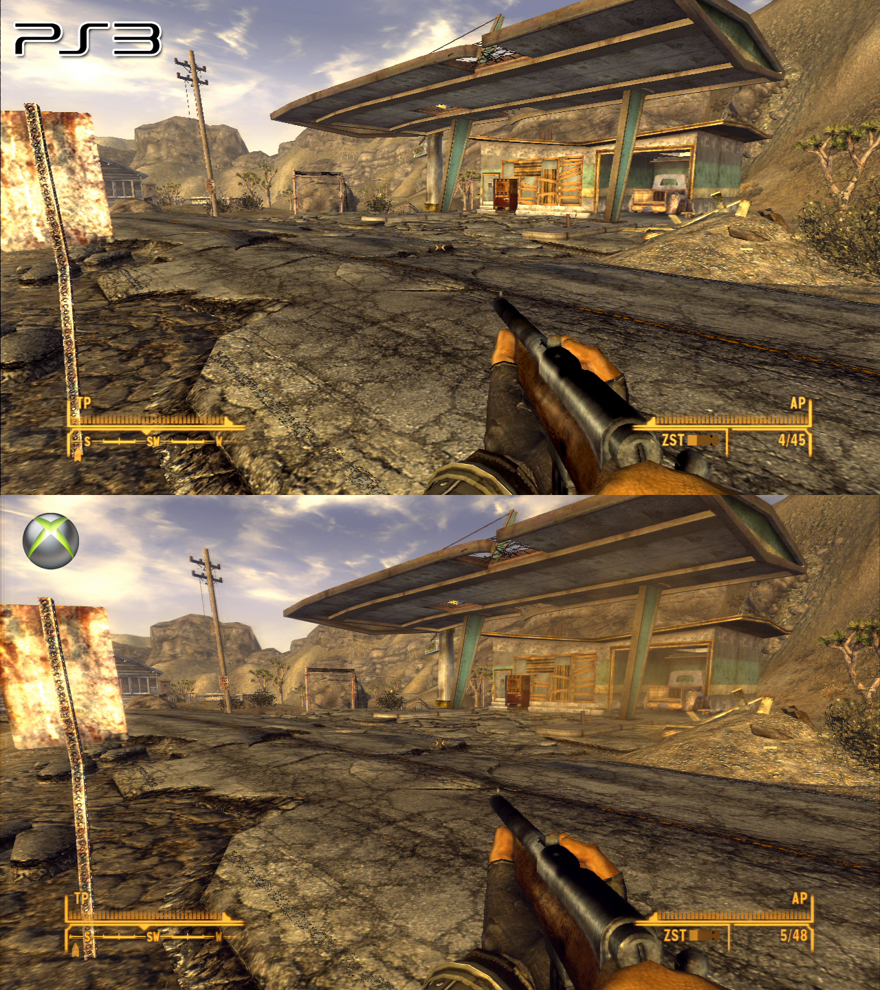 Fallout 3 vs 4 vs new vegas фото 2