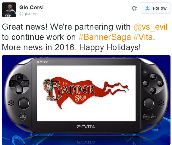 Sony профинансирует перенос The Banner Saga на PS Vita
