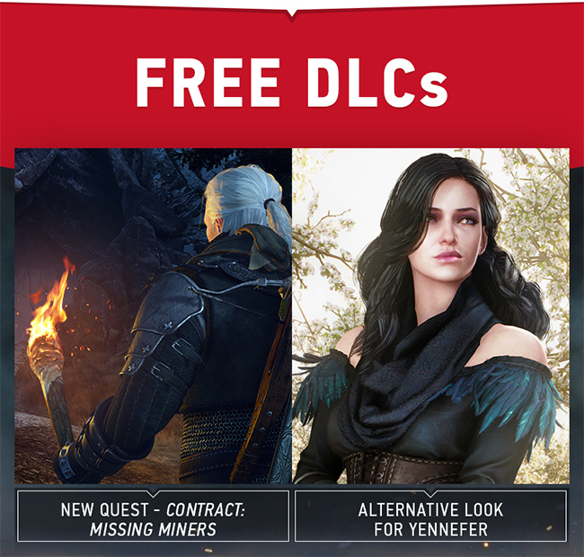 Новые бесплатные DLC для The Witcher 3 появятся на этой неделе