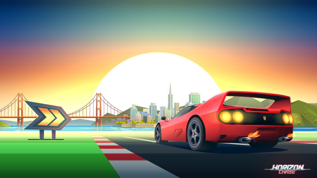 Анонсирована ретро-гоночная игра Horizon Chase Turbo