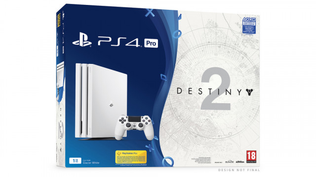 Destiny 2 получит бандл с лимитированной белой PS4 Pro