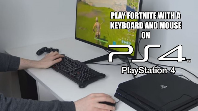 Epic Games нашла решение для PS4-игроков Fortnite с клавиатурой и мышкой