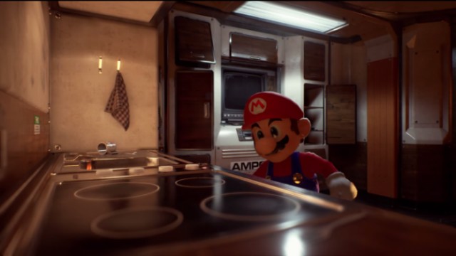Как бы выглядел Марио на движке Unreal Engine 4?