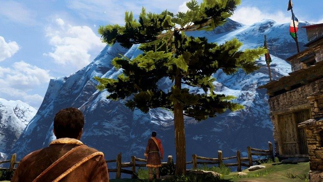 Как Нолан Норт мог испортить сцену в Тибетской деревне из Uncharted 2