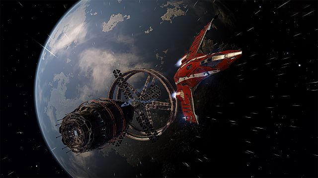 Космосим Elite: Dangerous получил релизный трейлер