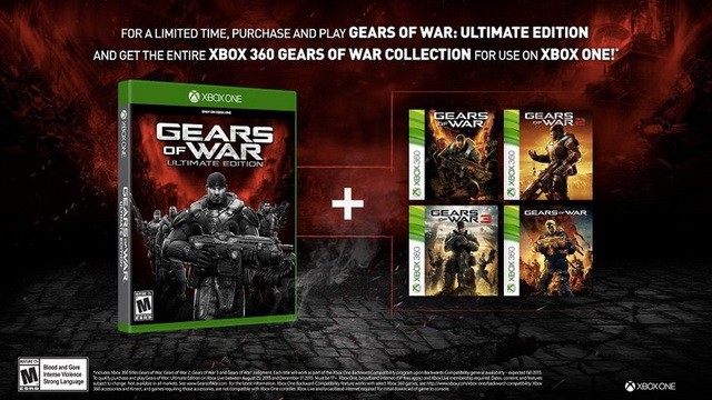За покупку Gears of War: Ultimate Edition игроки получат квадрологию Gears of War бесплатно