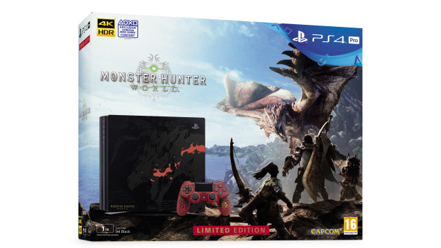 PS4 Pro в стиле Monster Hunter World будет продаваться и в Европе