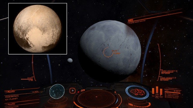 Разработчики Elite: Dangerous не хотят делать просто новую текстуру Плутона