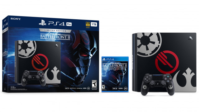 Sony представила лимитированный бандл Star Wars Battlefront II с PS4 Pro