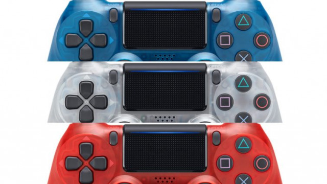 Sony представила прозрачную линейку DualShock 4