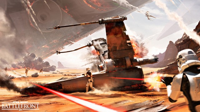 Опубликован геймплей Battle of Jakku для Star Wars Battlefront