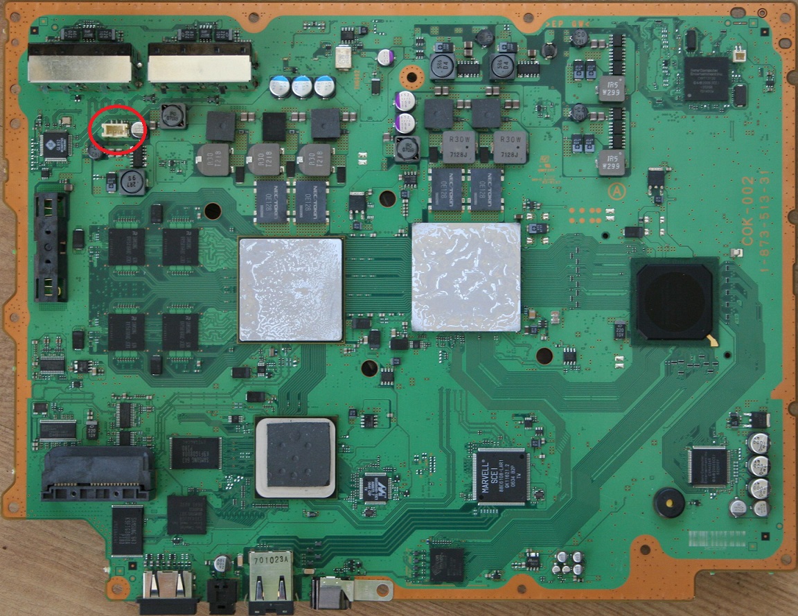 Playstation 4 motherboard schematic